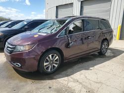 Salvage cars for sale at Memphis, TN auction: 2014 Honda Odyssey Touring