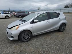 Salvage cars for sale at Anderson, CA auction: 2012 Toyota Prius C