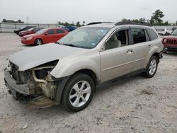 Salvage cars for sale at Houston, TX auction: 2014 Subaru Outback 2.5I Limited