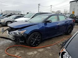 Salvage cars for sale from Copart Chicago Heights, IL: 2016 Nissan Maxima 3.5S