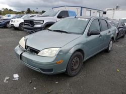 Salvage cars for sale at Vallejo, CA auction: 2005 Ford Focus ZX4