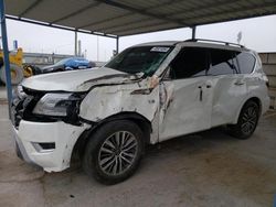 Salvage cars for sale at Anthony, TX auction: 2021 Nissan Armada SV