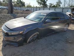 Salvage vehicles for parts for sale at auction: 2018 Honda Accord LX