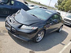 Salvage cars for sale from Copart Rancho Cucamonga, CA: 2013 Honda Civic LX
