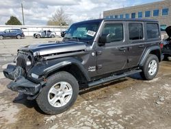 Vehiculos salvage en venta de Copart Littleton, CO: 2019 Jeep Wrangler Unlimited Sport