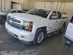 Salvage cars for sale from Copart Madisonville, TN: 2015 Chevrolet Silverado K1500 High Country