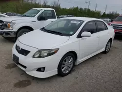 Salvage cars for sale from Copart Bridgeton, MO: 2010 Toyota Corolla Base