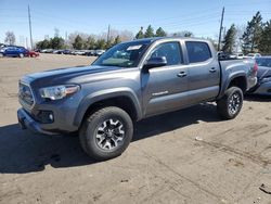 Salvage cars for sale from Copart Denver, CO: 2016 Toyota Tacoma Double Cab