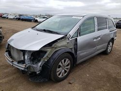 Salvage cars for sale at Elgin, IL auction: 2016 Honda Odyssey EXL