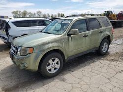 Salvage cars for sale at Pekin, IL auction: 2008 Ford Escape HEV