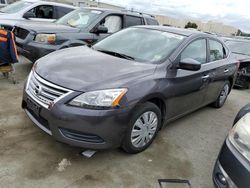 Salvage cars for sale at Martinez, CA auction: 2014 Nissan Sentra S