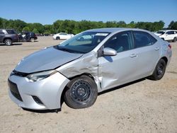 Salvage cars for sale from Copart Conway, AR: 2016 Toyota Corolla L