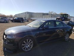 Salvage cars for sale from Copart New Britain, CT: 2012 Audi A4 Premium Plus