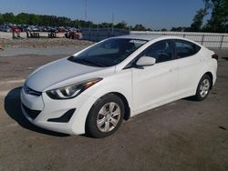Salvage cars for sale from Copart Dunn, NC: 2016 Hyundai Elantra SE