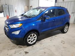 Salvage cars for sale from Copart Austell, GA: 2018 Ford Ecosport SE