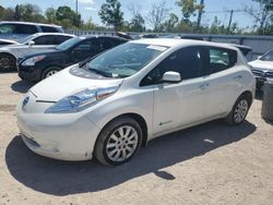 Nissan Leaf salvage cars for sale: 2015 Nissan Leaf S