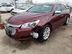 Salvage cars for sale at Pekin, IL auction: 2015 Chevrolet Malibu 1LT