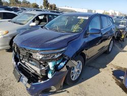 Salvage cars for sale at Martinez, CA auction: 2022 Chevrolet Equinox LT