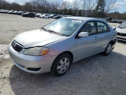 Salvage cars for sale from Copart North Billerica, MA: 2007 Toyota Corolla CE