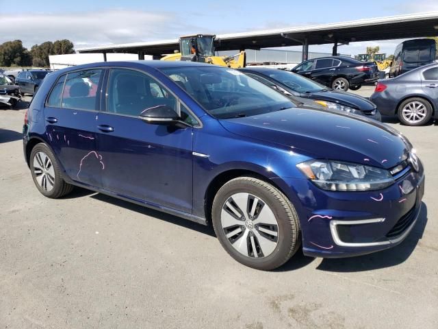 2017 Volkswagen E-GOLF SE