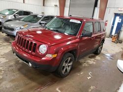 Salvage cars for sale at Lansing, MI auction: 2017 Jeep Patriot Latitude