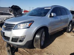 Salvage cars for sale at auction: 2015 Chevrolet Traverse LT