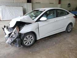 Salvage cars for sale from Copart Lufkin, TX: 2015 Hyundai Accent GLS