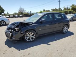 Salvage cars for sale from Copart San Martin, CA: 2008 Mazda 3 Hatchback