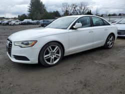 Salvage cars for sale at Finksburg, MD auction: 2015 Audi A6 Premium Plus