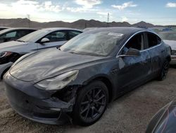 Salvage cars for sale at North Las Vegas, NV auction: 2018 Tesla Model 3