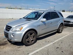 Mercedes-Benz ML 63 AMG salvage cars for sale: 2009 Mercedes-Benz ML 63 AMG