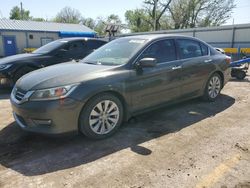 Salvage cars for sale from Copart Wichita, KS: 2013 Honda Accord EXL