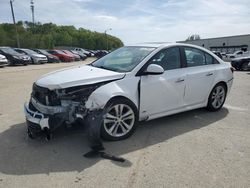 Salvage cars for sale from Copart Louisville, KY: 2015 Chevrolet Cruze LTZ