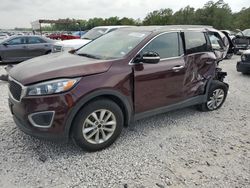 Salvage cars for sale at Houston, TX auction: 2016 KIA Sorento LX