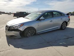 Salvage cars for sale at Grand Prairie, TX auction: 2016 Hyundai Sonata Sport