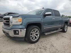Salvage cars for sale from Copart Houston, TX: 2014 GMC Sierra C1500 SLT