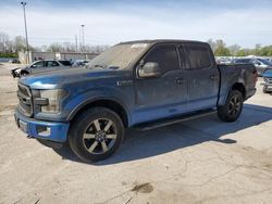 Salvage trucks for sale at Fort Wayne, IN auction: 2016 Ford F150 Supercrew