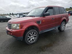 Salvage cars for sale from Copart Vallejo, CA: 2007 Land Rover Range Rover Sport HSE