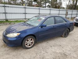 Toyota Camry LE salvage cars for sale: 2005 Toyota Camry LE