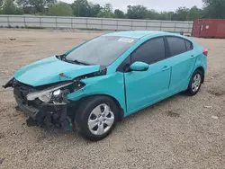 KIA salvage cars for sale: 2016 KIA Forte LX