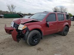 Salvage cars for sale from Copart Baltimore, MD: 2007 Nissan Pathfinder LE