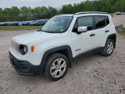 Salvage cars for sale from Copart Charles City, VA: 2016 Jeep Renegade Limited