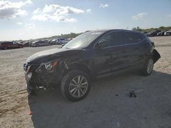 Salvage cars for sale at West Palm Beach, FL auction: 2017 Nissan Rogue Sport S
