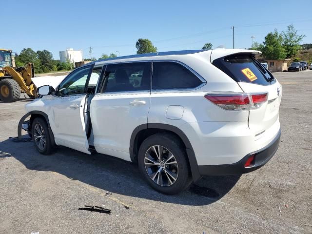 2016 Toyota Highlander XLE