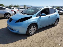 Nissan Leaf S salvage cars for sale: 2015 Nissan Leaf S