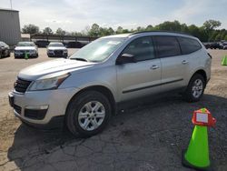 Salvage cars for sale at Florence, MS auction: 2014 Chevrolet Traverse LS
