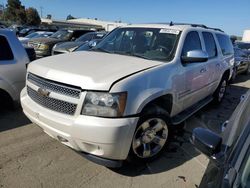 Chevrolet Suburban salvage cars for sale: 2011 Chevrolet Suburban K1500 LTZ