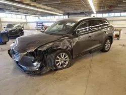 Salvage cars for sale from Copart Wheeling, IL: 2018 Mazda CX-9 Touring