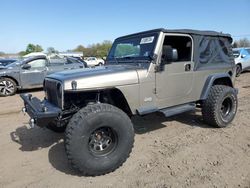 Salvage cars for sale from Copart Hillsborough, NJ: 2004 Jeep Wrangler / TJ Sport