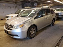 Salvage cars for sale at Wheeling, IL auction: 2011 Honda Odyssey EX